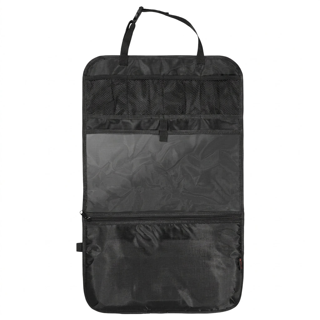 Ultimate Speed Car Seat Organizer Black with Tablet Pocket